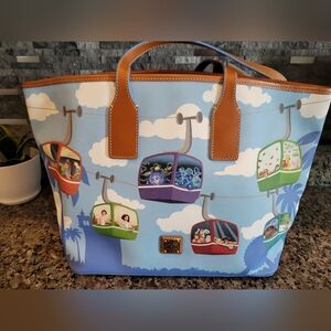 Disney Dooney And Bourke Skyliner Handbag Tote Lightly Used